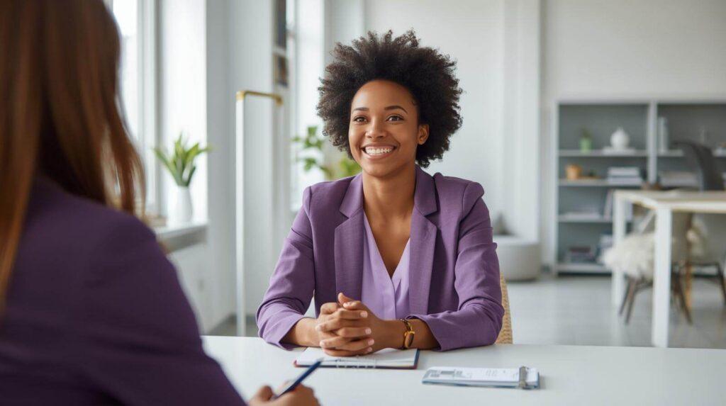 Candidat stressé recherche emploi préparation entretien embauche